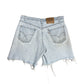 Distressed Denim Shorts