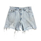 Distressed Denim Shorts