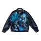 1/1 airbrushed leather jacket