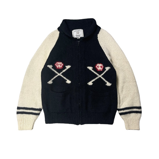 Vintage Skull Cowichan Knit