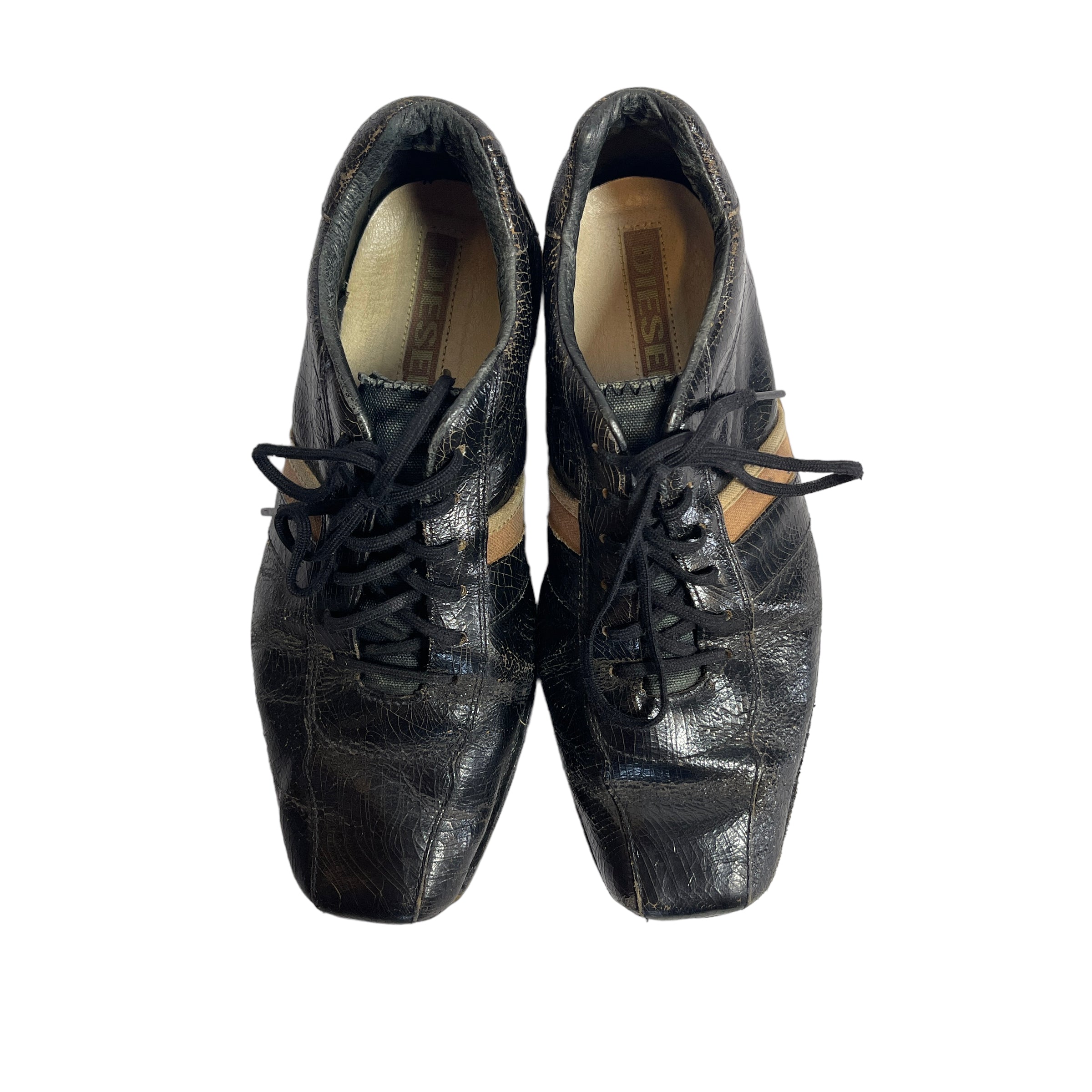 Diesel square hot sale toe shoes