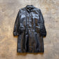 DKNY Leather Coat